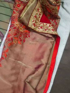 Embroidered Saree - Elegant Ethnic Wear