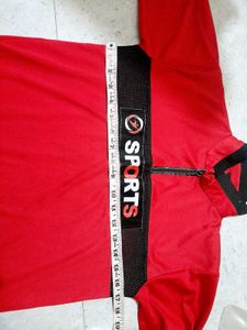 Red Sports T-shirt