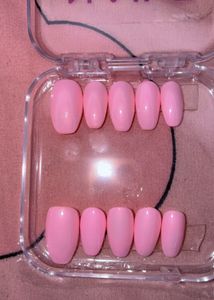 Pink Press-On Nails