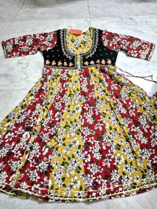 Multi Colour Anarkali Kurta