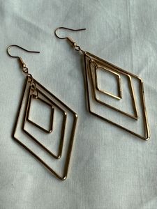 Gorgeous Western Golden earrings