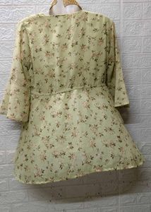 Floral Green Top/ Tops &amp; Dresses For Rs.99 Only
