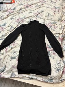Elegant Black Mini Dress