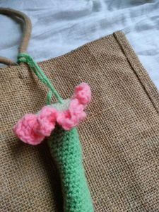 Crochet Lip Balm/gloss Holder