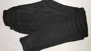 High Waist Black Jeans