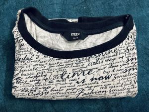 MAX - Stylish Graphic Print Top