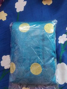 NEW  Elegant Blue Saree