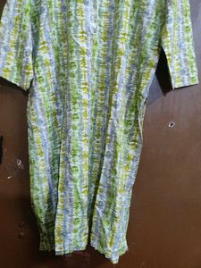 Vintage-Inspired Green Kurti