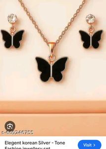 Butterfly Jewelry Set