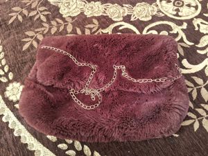 Fur Sling Bag