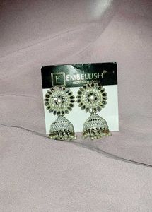 Embellish Jhumka Earrings