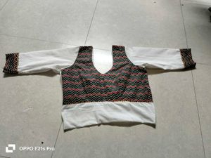 Unique Patterned Blouse