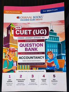 CUET (UG) Question Bank 2024 - Full Set