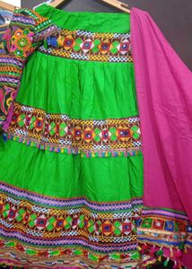 Garba Choli Green