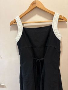 Vintage Black &amp; White Mini Dress