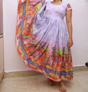 Colorful Printed Dress