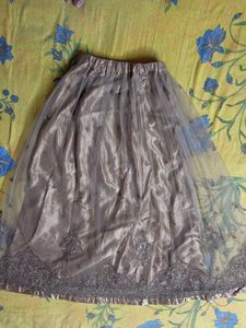 Peplum top and Skirt With Dupatta