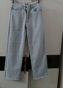 Light Wash Wide Leg Jeans