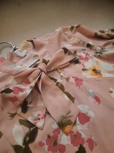 Floral Print Dress M size