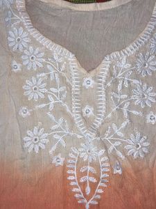 Ombre Embroidered Tunic