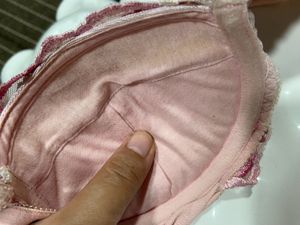Pink Embroidery Princess Bra