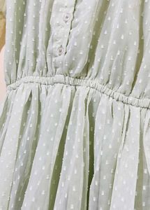 Mint Green Polka Dot Dress