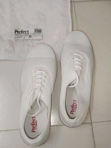 🆕 White School Shoes