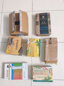 7 Cardboard Boxes, Packing Box, Packaging Material