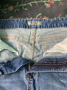 Ripped Flare Jeans