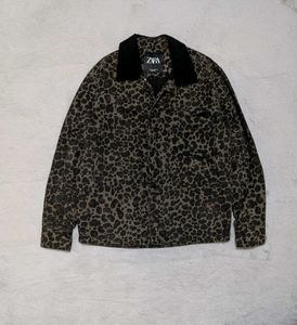 Zara leopard print jacket