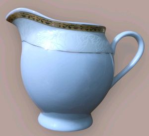 Vintage Floral Creamer