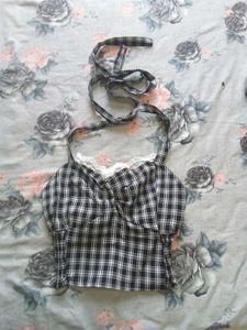 Cottage Core Tieup Crop Top