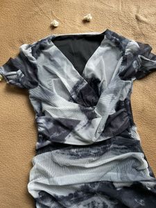 Newme Black Marble Dress