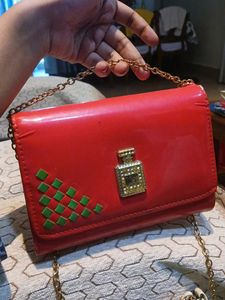 Cute Clutch with Perfume Detail