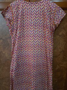 Embroidered Print Casual Dress