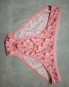 Purple Floral Panties