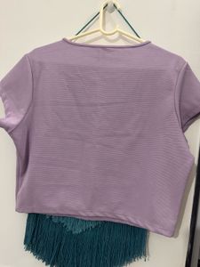 Lavender T-shirt, Bust- 36/34