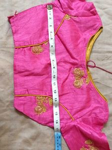 Pink Embroidered Blouse