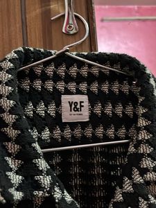 Westside Crochet Patterned Shirt For Unisex