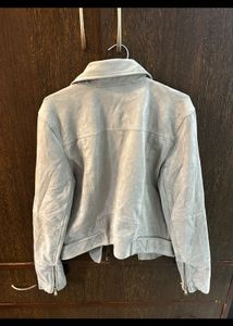 H&amp;M Suede Biker Jacket