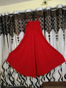 Red Sundress with jacket