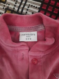 Cute Pink Baby Cardigan [sweater type]