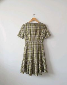 Plaid Mini Dress