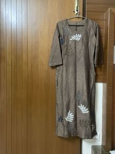 Elegant Brown Kurta