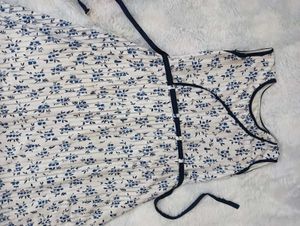 Floral Print Wrap Dress