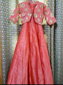 Gown With Jacket | Ethnic | Wedding Dress