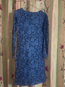Knee Length Branded Dress Used 1 Time