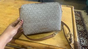Calvin Klein Monogram Crossbody Bag