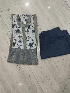 🌸 Stylish Printed Kurti Set for Women 🌸
