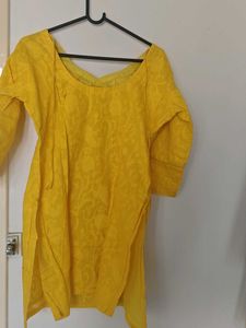 Yellow Kurti